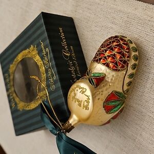 Waterford baby’s first Christmas ornament (vintage, original packaging)